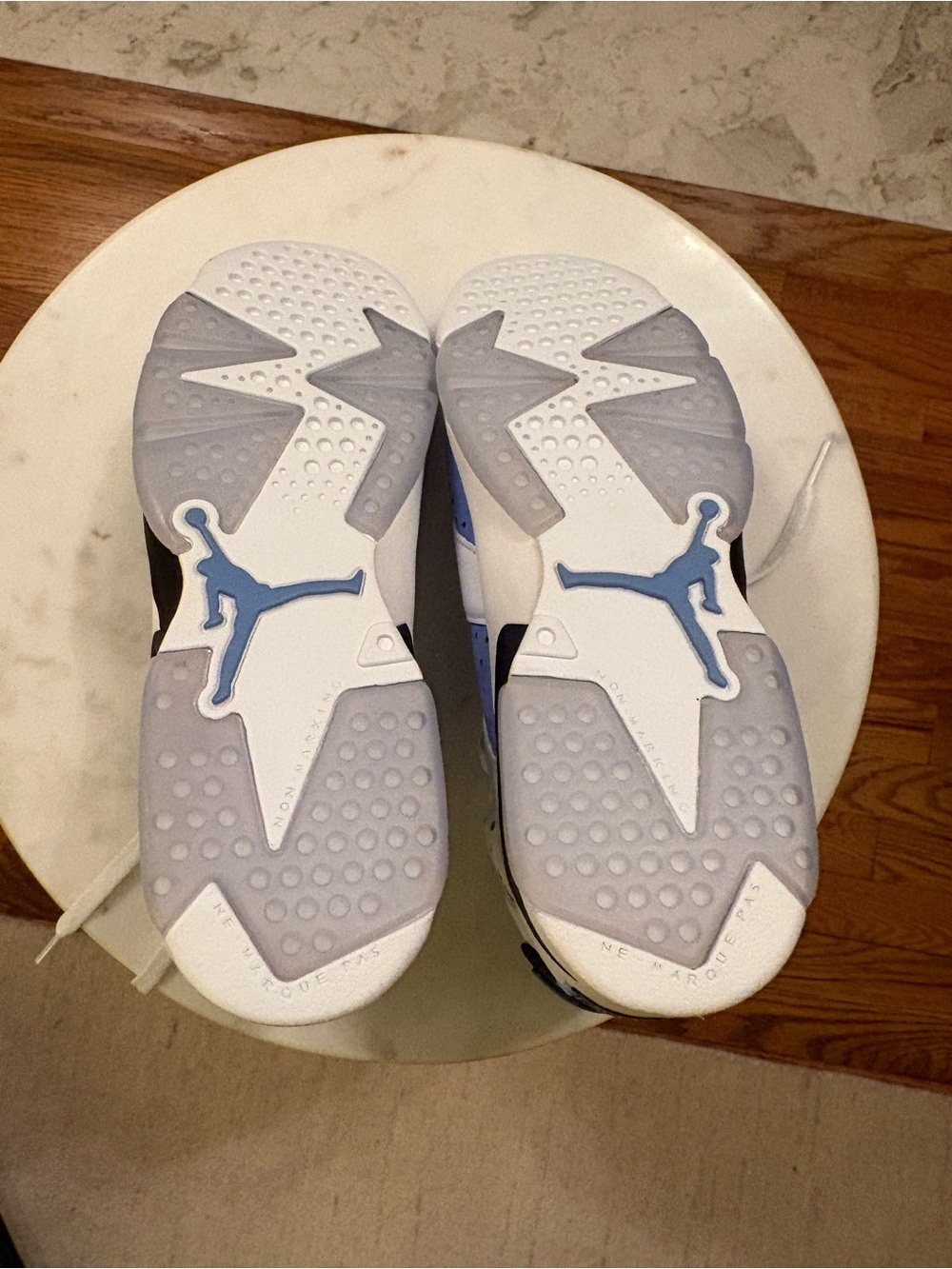 Nike Air Jordan 6 Retro UNC University Blue  NWT and Box Size 7 men/youth - Picture 9 of 10